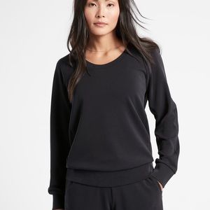 Athleta Seasoft Scoopneck Sweatshirt Medium